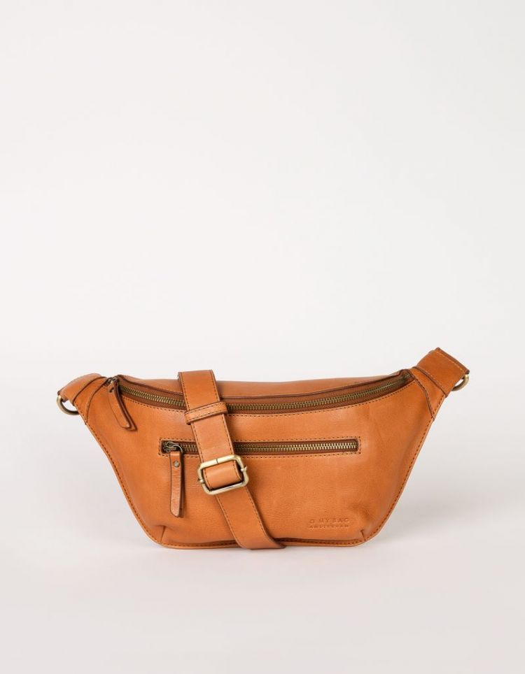 Drew Bum Bag soft grain leathe Wild Oak