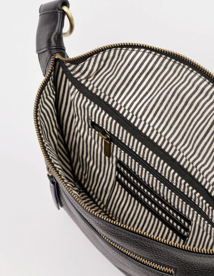 Drew Bum Bag soft grain leathe Black