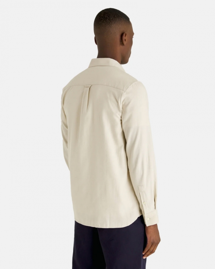 Plain flannel shirt ls  W870-Cove