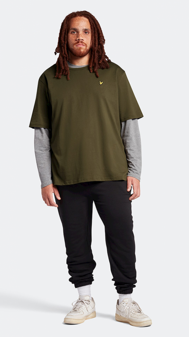 Plain ts W485-Olive