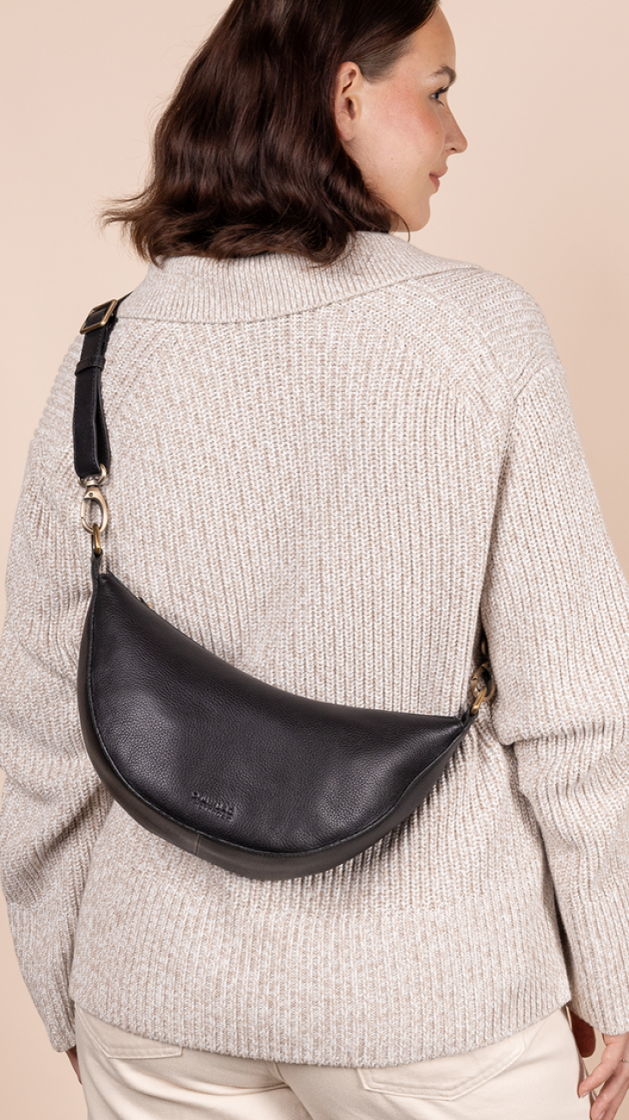 Leo Soft Grain Leather Black