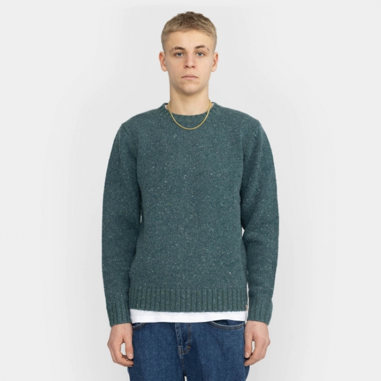 Knit sweater Darkpetrol