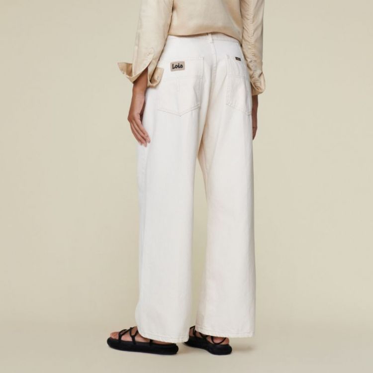 Beatrix Pleats Ecru Rinse