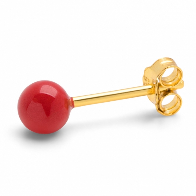 Color Ball Medium 1 Pcs Passion Red
