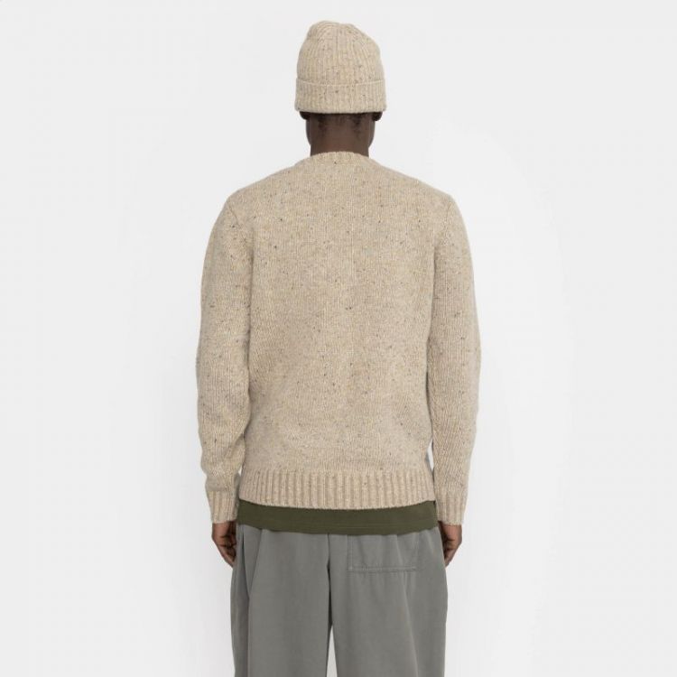 Knit sweater off-white