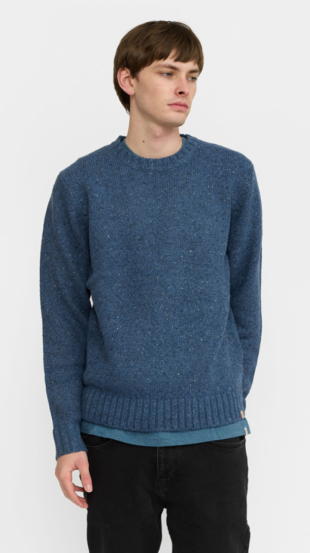 Knit sweater Blue