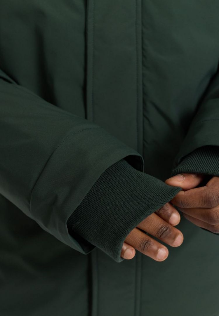 Padded tech jacket Darkgreen