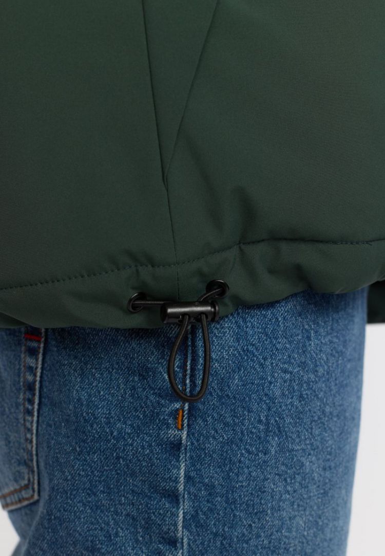 Padded tech jacket Darkgreen