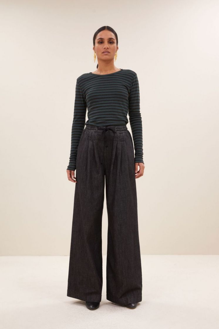 Basic ls melange stirpe top 475-Dried basil