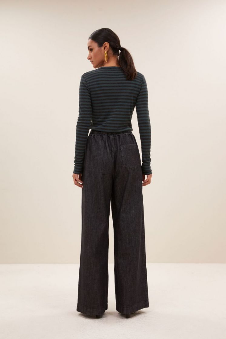 Basic ls melange stirpe top 475-Dried basil
