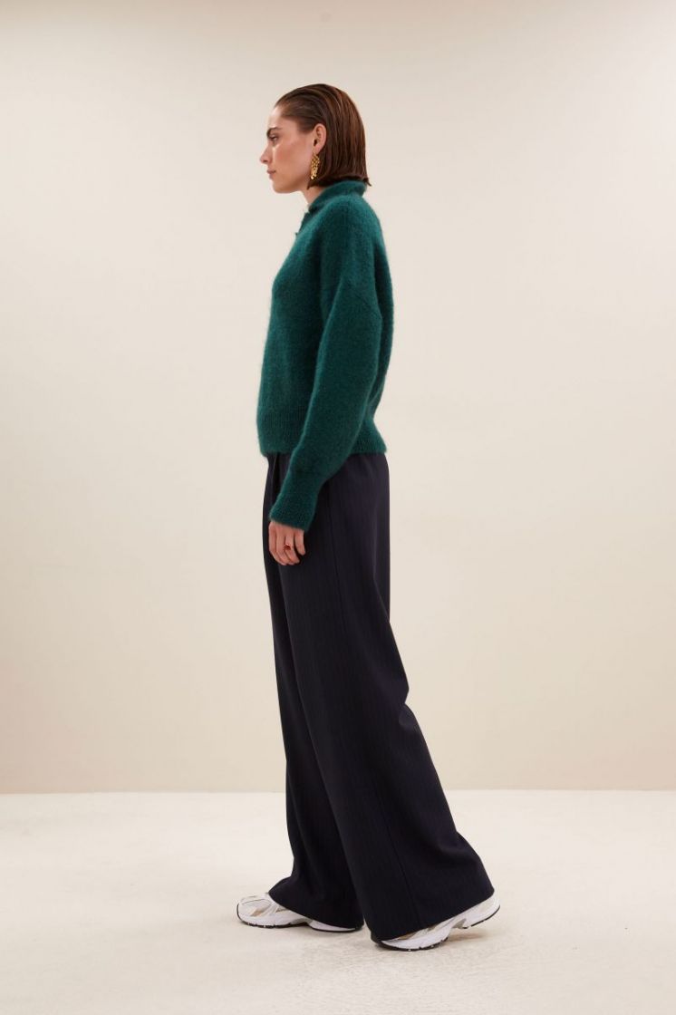 Polo pullover 465-Dark green