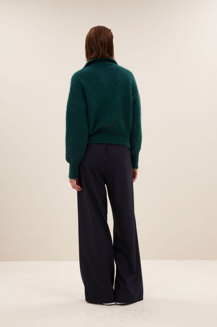 Polo pullover 465-Dark green