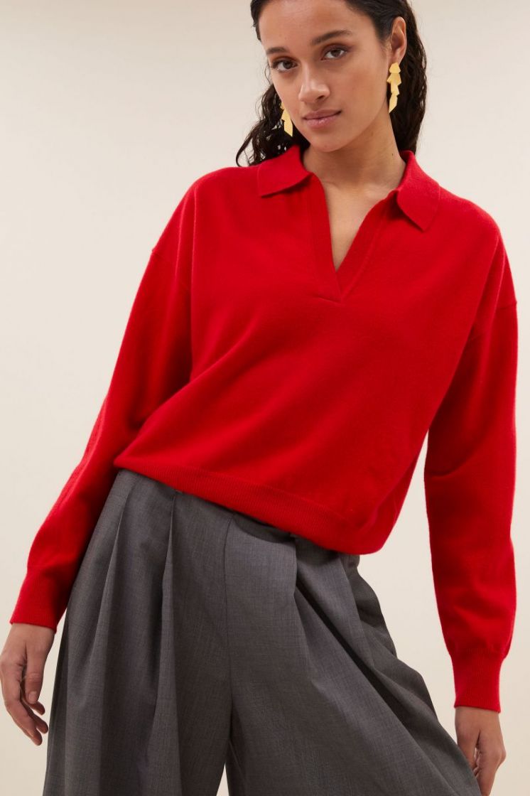 Dex pullover 332-Lipstick