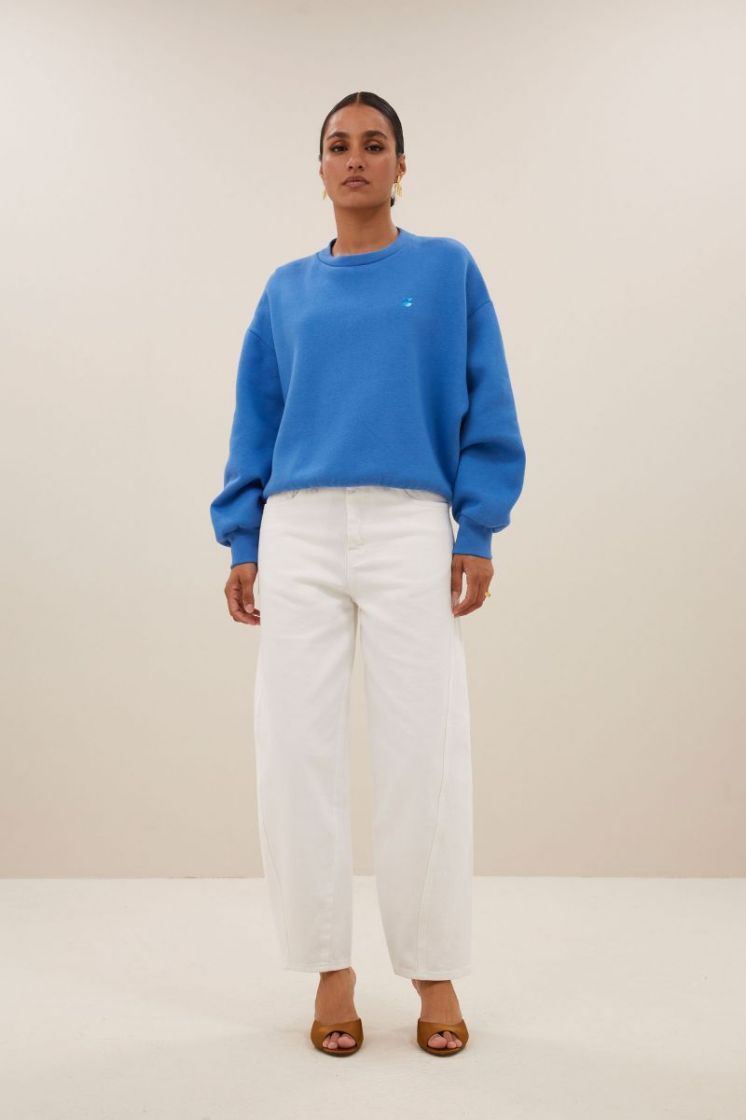 Bibi dancing sweater 675-Queens Blue