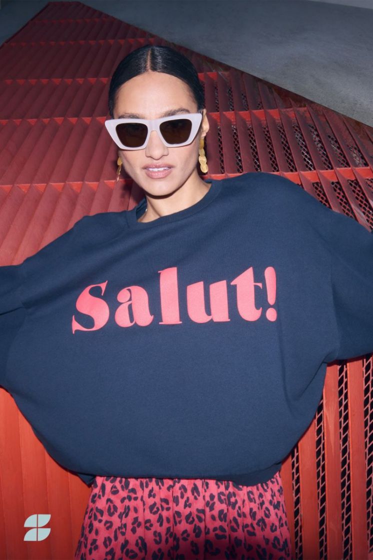Bibi salut sweater 856-Midnight