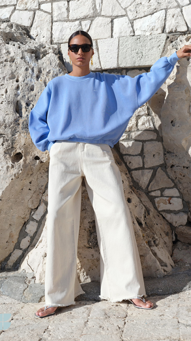 Malyn Sweater 1631-City Blue