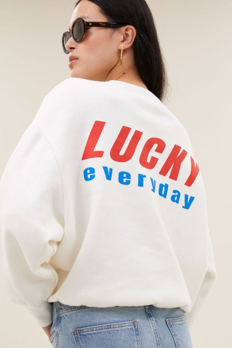 Bibi Lucky Everyday Sweater 010-off white