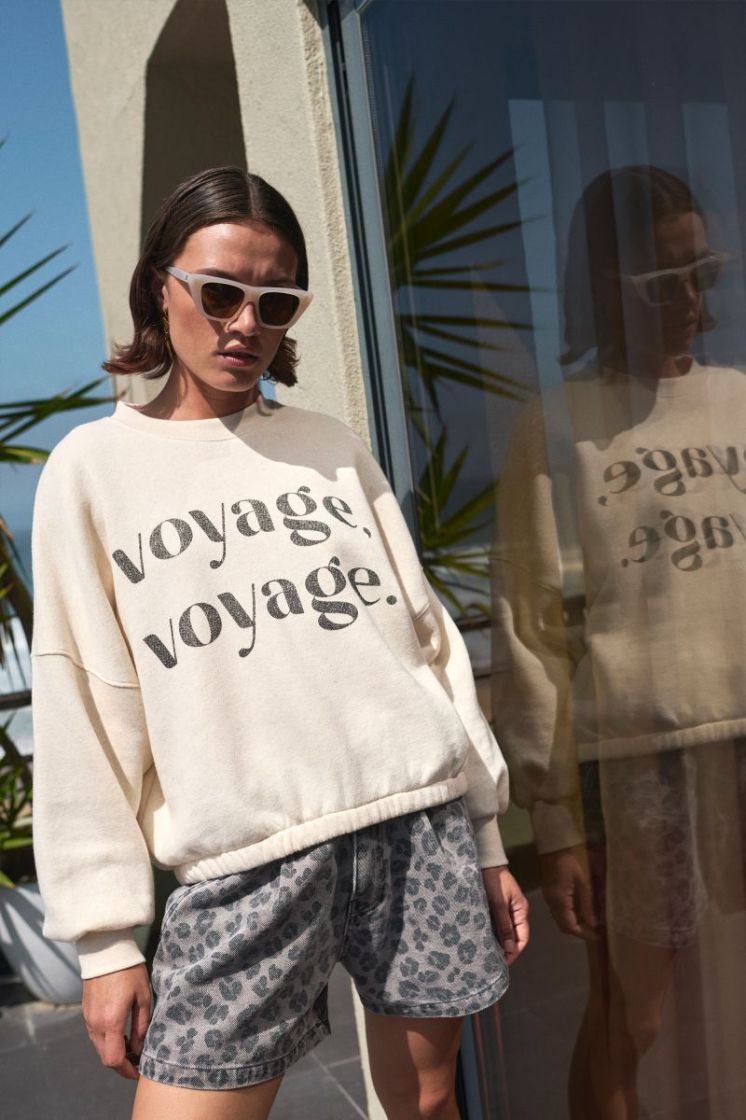 Malyn Voyage Sweater 826-Oyster mele