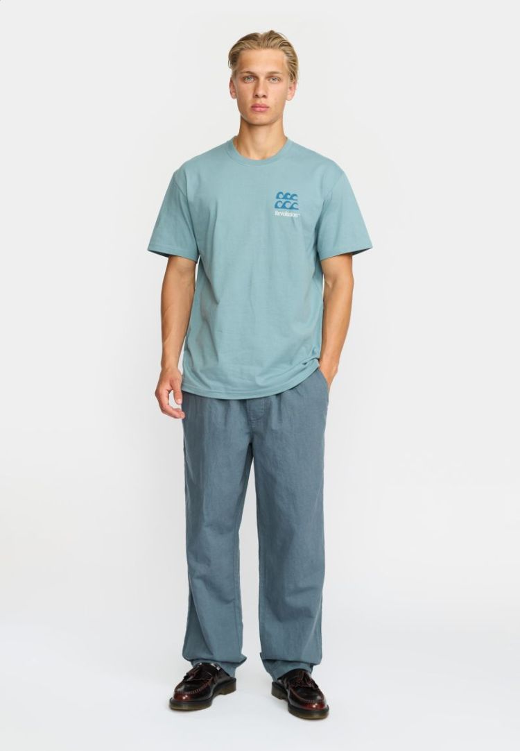 Printed t-shirt Blue