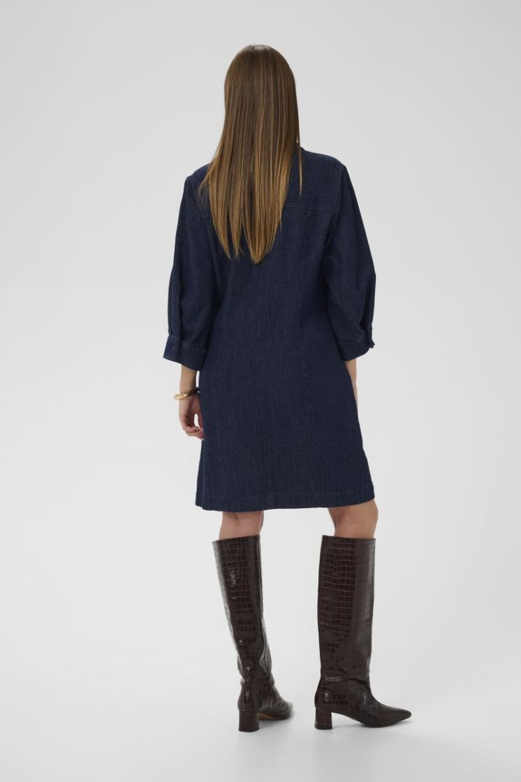 SLChaman short dress 301728-Dark Blu