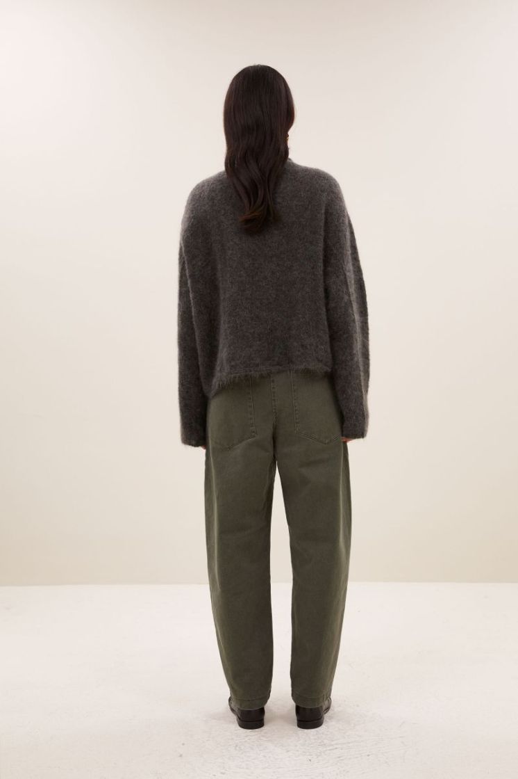 Vasile Pullover 1725-Moss Brown