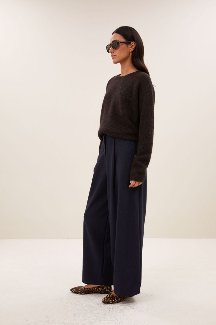 Polly Pullover 787-Deep Brown