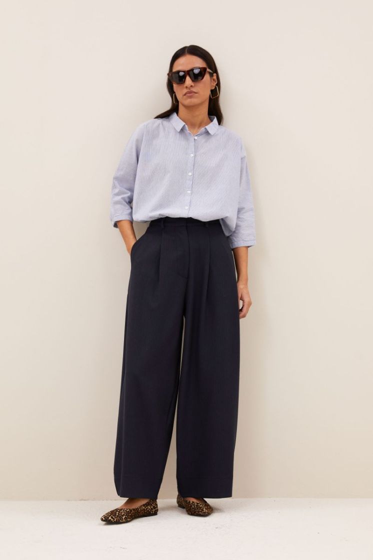 Frida Copper Stripe Pants 1704-Copper Str