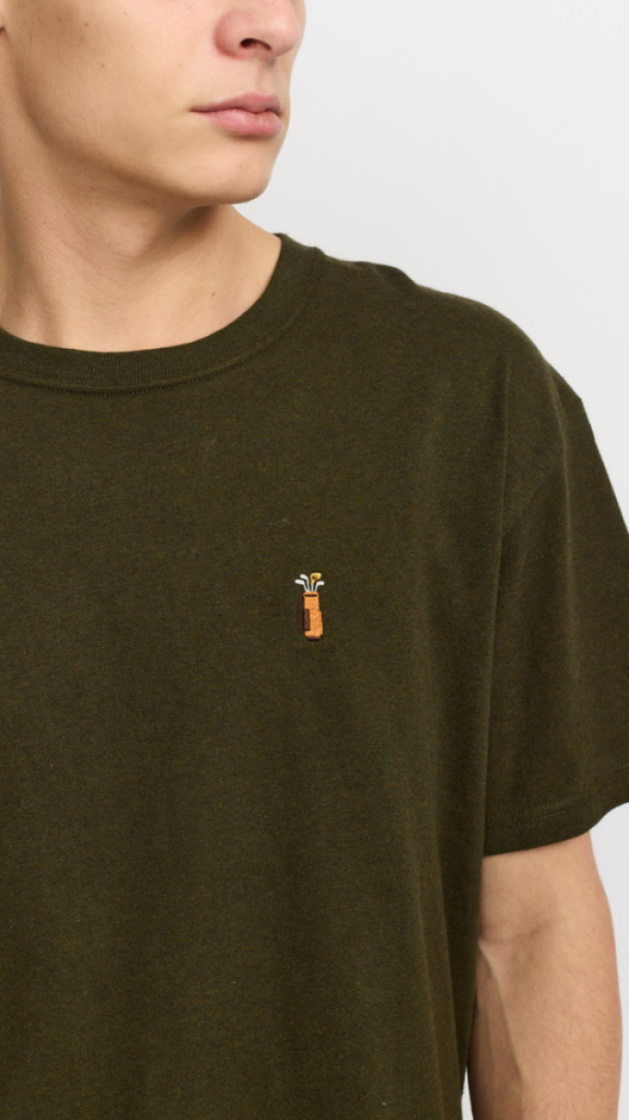 Application t-shirt Army-Melange