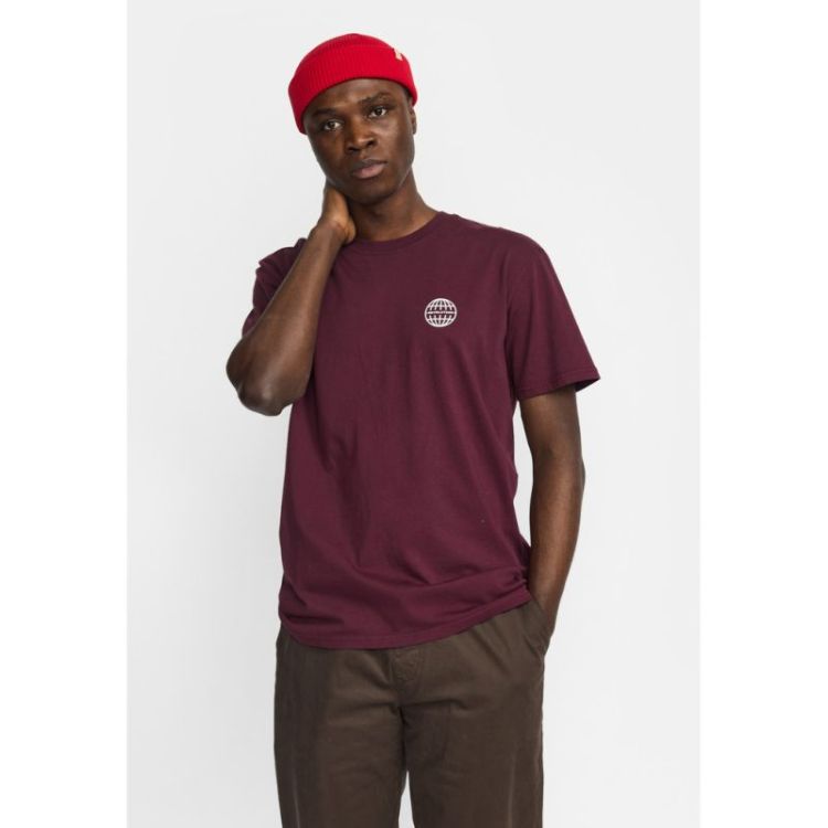 Application t-shirt Burgundy