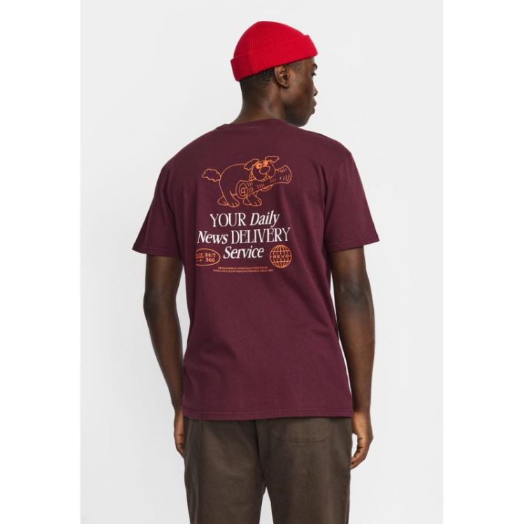 Application t-shirt Burgundy