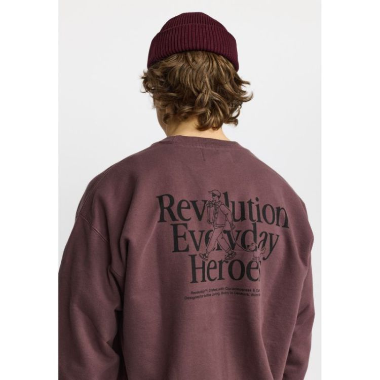 Printed Crewneck Dustpurple