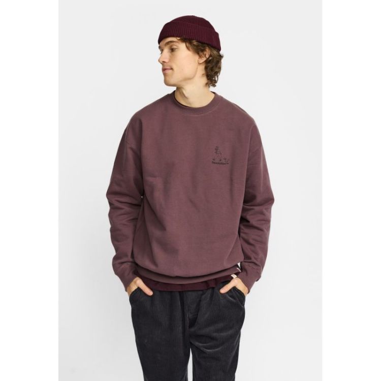 Printed Crewneck Dustpurple
