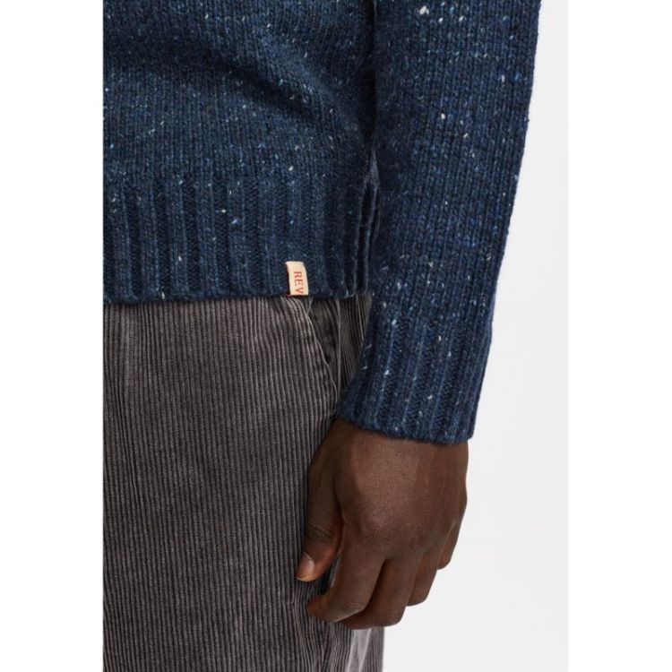 Half-Zip Knit Navy