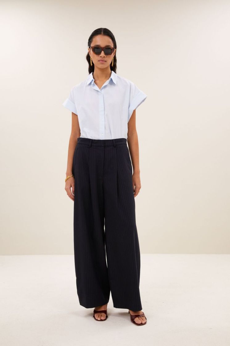 Tobi Stripe Top 856-Midnight