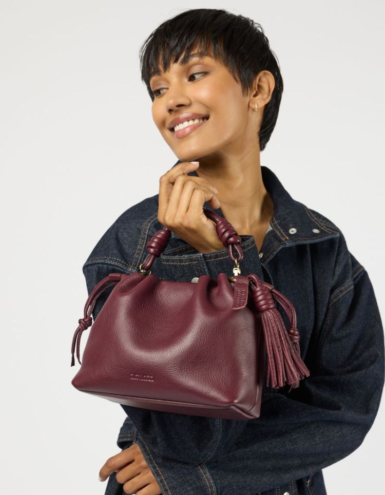 kiki midi dark cherry Sof