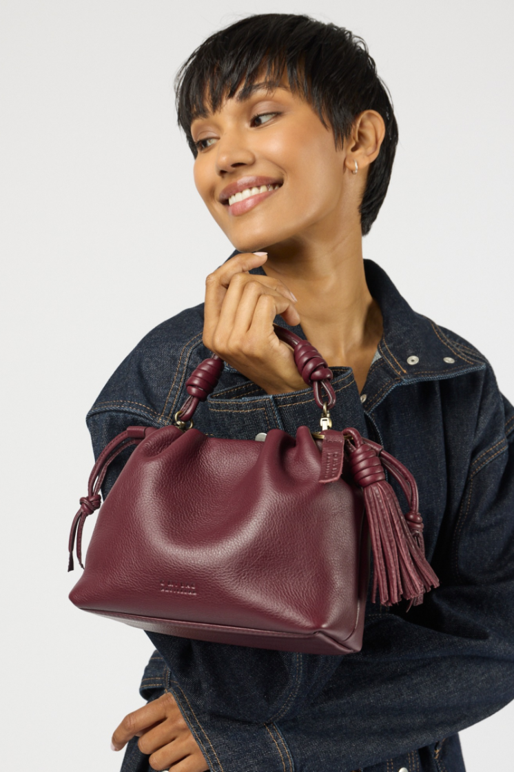 kiki midi dark cherry Sof